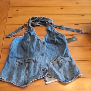 NWT Wild Fable Denim Top